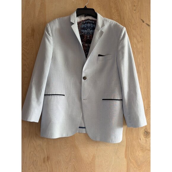 Philipp Plein Other - Philipp Plein Homme Men’s Limited Edition Light Blue Skull Lined Blazer